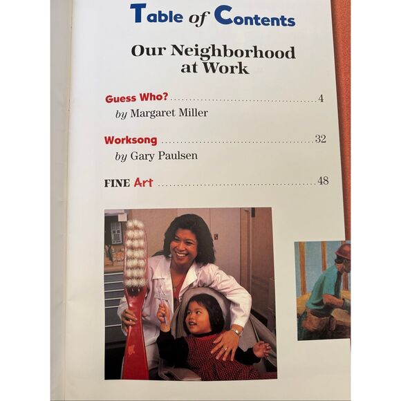 Open Court Reading Our Neighborhood at Work extra large book 20x16” educational - Picture 4 of 5